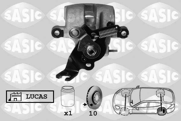 Sasic 6506148 - Тормозной суппорт autodnr.net