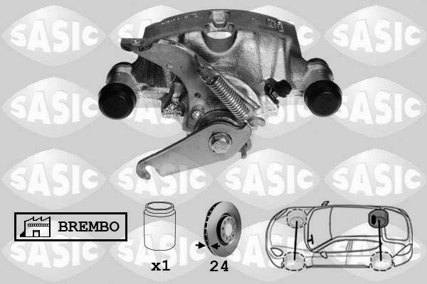 Sasic 6506175 - Тормозной суппорт autodnr.net