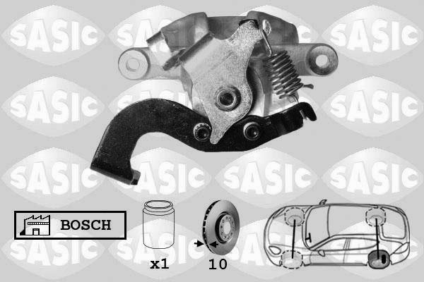 Sasic 6506182 - Гальмівний супорт autocars.com.ua