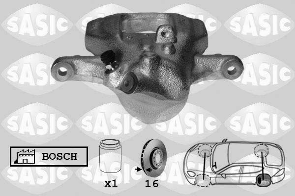 Sasic 6506194 - Тормозной суппорт avtokuzovplus.com.ua