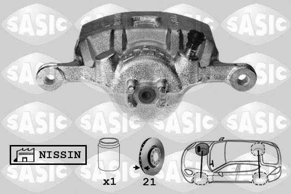 Sasic 6506199 - Тормозной суппорт avtokuzovplus.com.ua