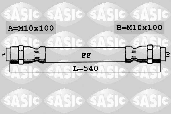 Sasic 6606150 - Тормозной шланг autodnr.net