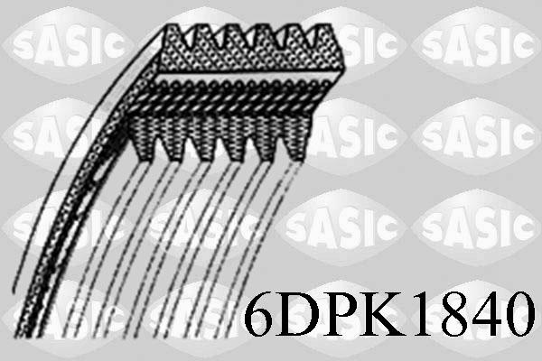 Sasic 6DPK1840 - Поликлиновой ремень autodnr.net
