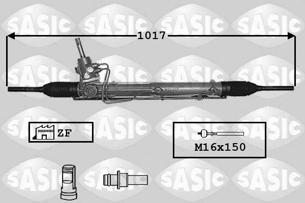 Sasic 7006039 - Рулевой механизм, рейка avtokuzovplus.com.ua