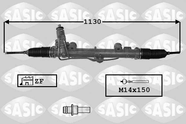 Sasic 7006158 - Рулевой механизм, рейка avtokuzovplus.com.ua