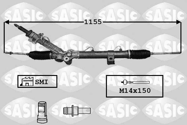 Sasic 7006167 - Рульовий механізм, рейка autocars.com.ua