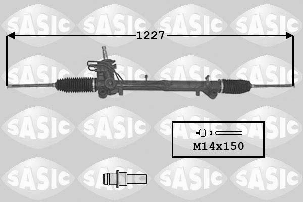 Sasic 7006174 - Рульовий механізм, рейка autocars.com.ua