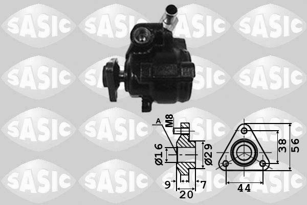 Sasic 7076057 - Гидравлический насос, рулевое управление, ГУР autodnr.net