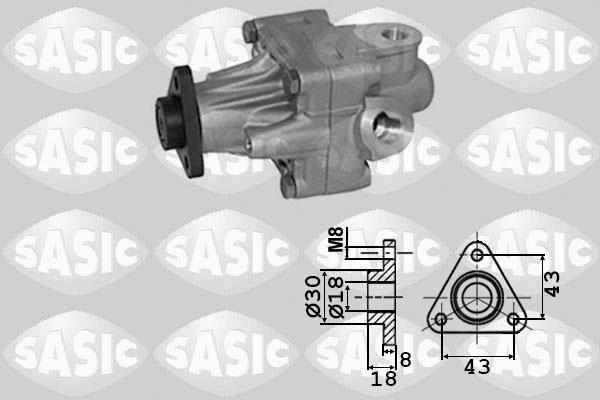 Sasic 7076064 - Гидравлический насос, рулевое управление, ГУР autodnr.net