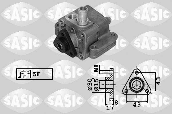 Sasic 7076065 - Гідравлічний насос, рульове управління, ГУР autocars.com.ua