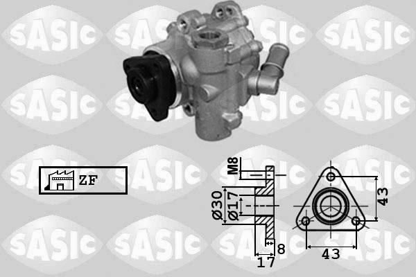 Sasic 7076067 - Гідравлічний насос, рульове управління, ГУР autocars.com.ua