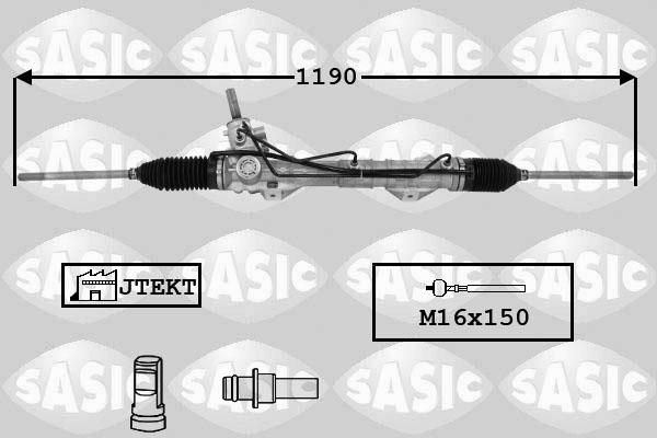 Sasic 7170042 - Рульовий механізм, рейка autocars.com.ua