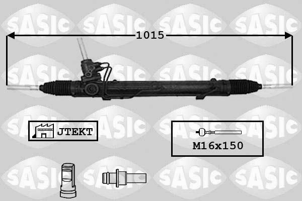 Sasic 7170044 - Рульовий механізм, рейка autocars.com.ua