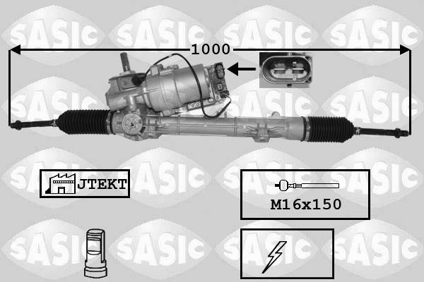 Sasic 7170058 - Рульовий механізм, рейка autocars.com.ua