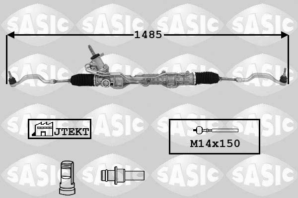 Sasic 7174038 - Рульовий механізм, рейка autocars.com.ua