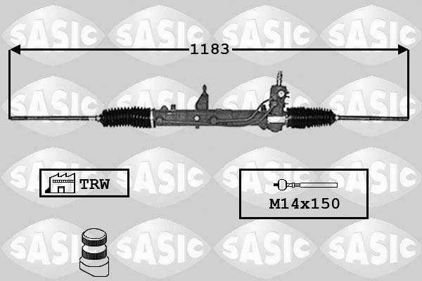 Sasic 7176050 - Рулевой механизм, рейка avtokuzovplus.com.ua