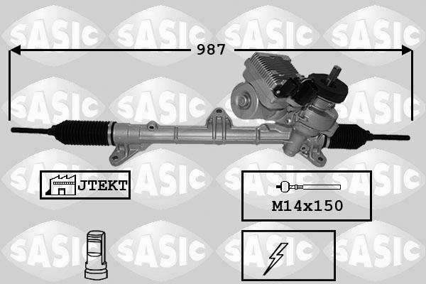 Sasic 7176064 - Рульовий механізм, рейка autocars.com.ua