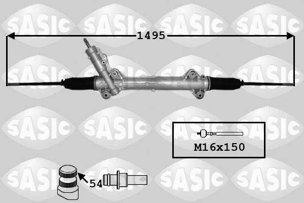Sasic 7176070 - Рулевой механизм, рейка autodnr.net