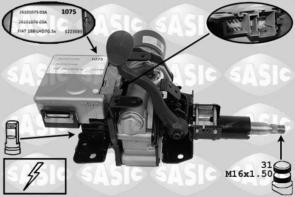 Sasic 7276003 - Рулевая колонка avtokuzovplus.com.ua