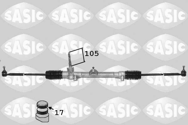 Sasic 7376010 - Рульовий механізм, рейка autocars.com.ua