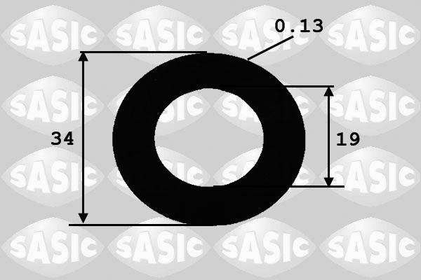 Sasic 8706022 - Плоская шайба, ременный шкив - коленчатый вал autodnr.net
