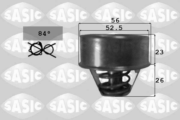 Sasic 9000326 - Термостат, охлаждающая жидкость autodnr.net