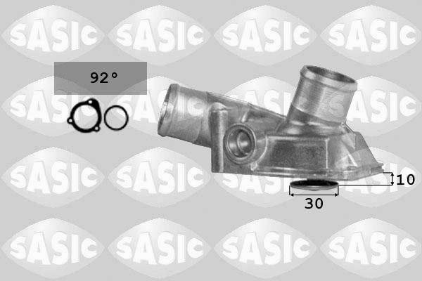 Sasic 9000736 - Термостат, охолоджуюча рідина autocars.com.ua