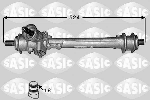 Sasic 9006003B - Рульовий механізм, рейка autocars.com.ua