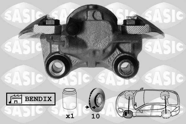 Sasic SCA0022 - Гальмівний супорт autocars.com.ua