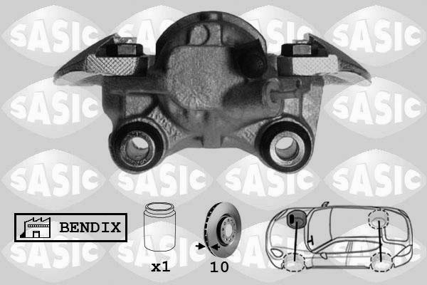 Sasic SCA0023 - Гальмівний супорт autocars.com.ua