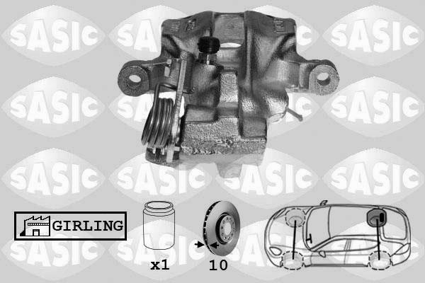 Sasic SCA0043 - Тормозной суппорт avtokuzovplus.com.ua