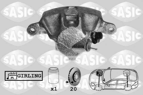 Sasic SCA0049 - Гальмівний супорт autocars.com.ua