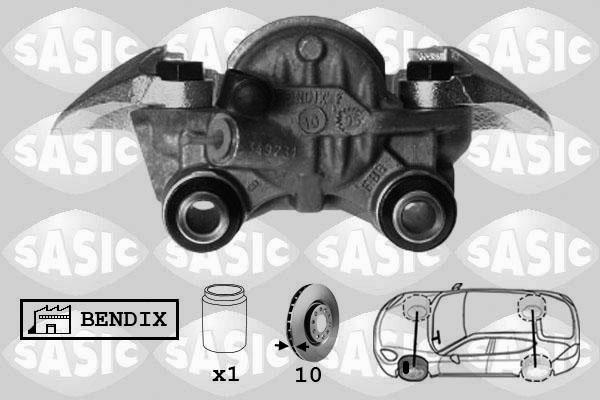 Sasic SCA0054 - Тормозной суппорт autodnr.net