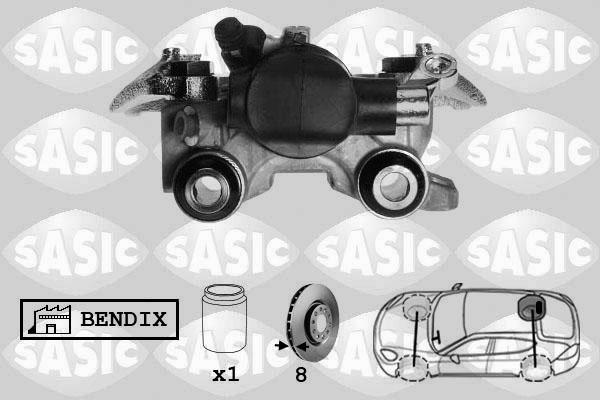 Sasic SCA0061 - Гальмівний супорт autocars.com.ua