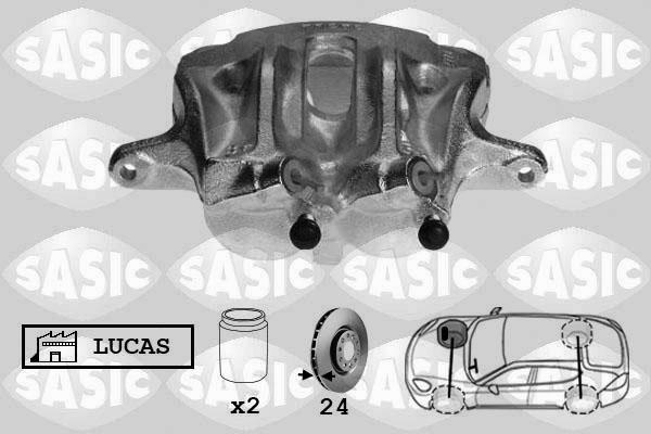 Sasic SCA0071 - Гальмівний супорт autocars.com.ua