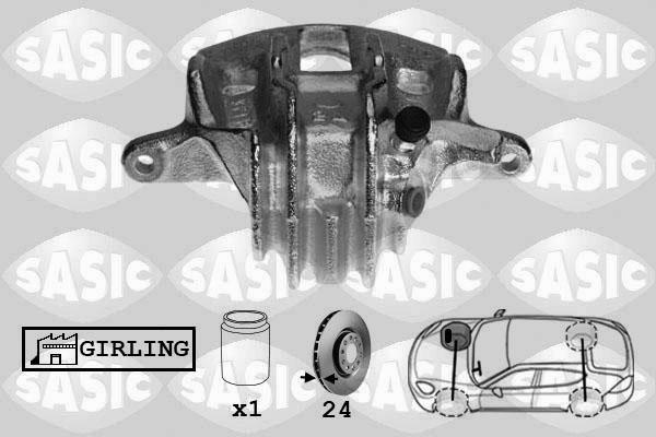 Sasic SCA0075 - Тормозной суппорт avtokuzovplus.com.ua