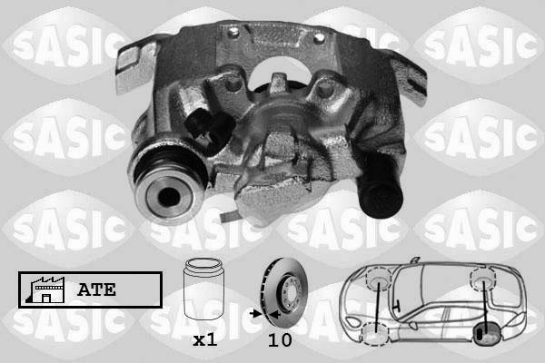 Sasic SCA0102 - Гальмівний супорт autocars.com.ua