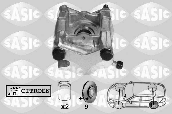 Sasic SCA0112 - Гальмівний супорт autocars.com.ua