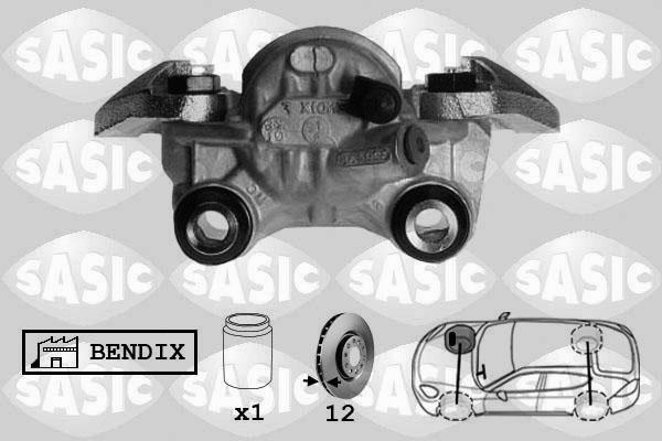 Sasic SCA4013 - Тормозной суппорт avtokuzovplus.com.ua