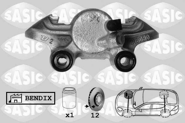 Sasic SCA4015 - Гальмівний супорт autocars.com.ua