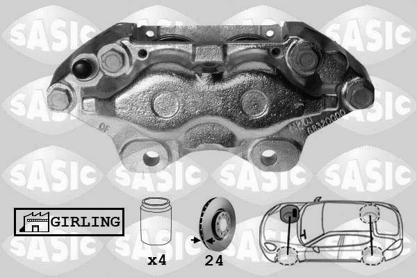 Sasic SCA4031 - Гальмівний супорт autocars.com.ua