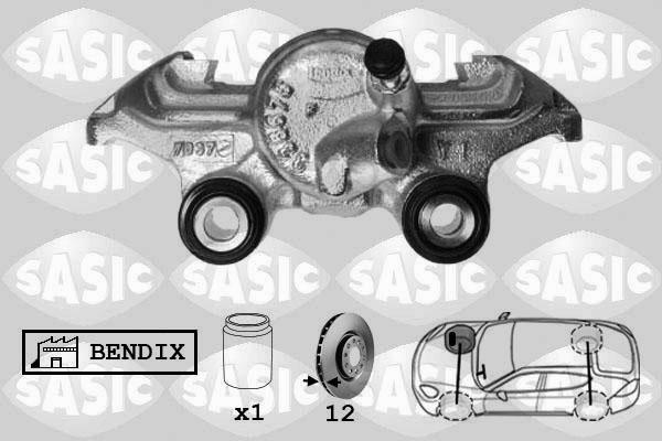 Sasic SCA4033 - Гальмівний супорт autocars.com.ua