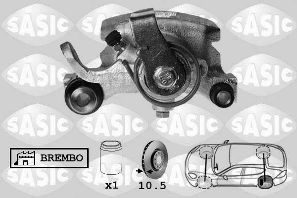 Sasic SCA4046 - Тормозной суппорт autodnr.net