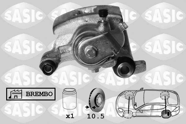 Sasic SCA4048 - Тормозной суппорт avtokuzovplus.com.ua