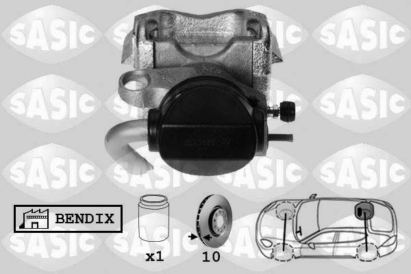 Sasic SCA6033 - Гальмівний супорт autocars.com.ua