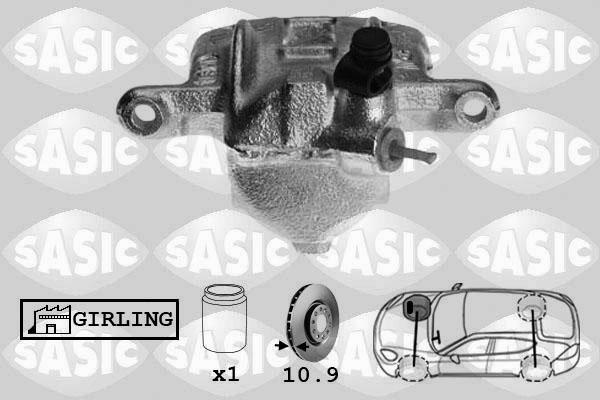 Sasic SCA6087 - Гальмівний супорт autocars.com.ua