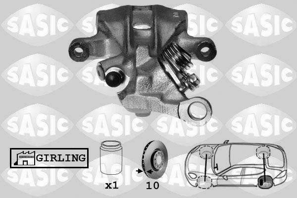 Sasic SCA6110 - Тормозной суппорт avtokuzovplus.com.ua