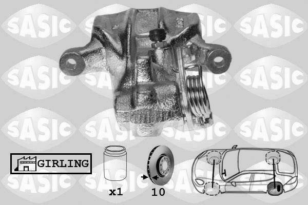 Sasic SCA6114 - Гальмівний супорт autocars.com.ua