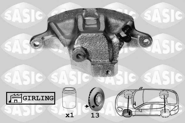 Sasic SCA6170 - Тормозной суппорт autodnr.net