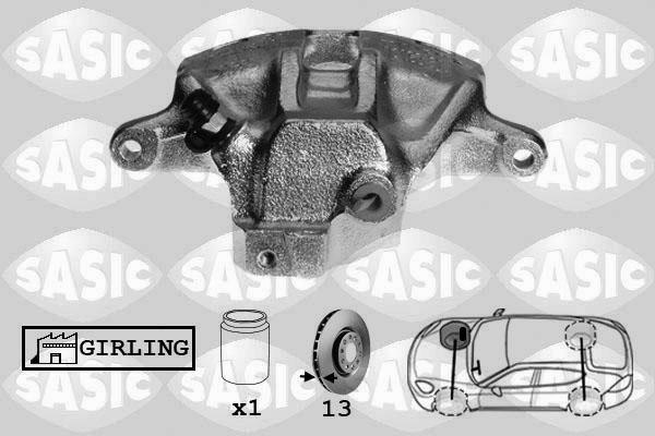 Sasic SCA6171 - Тормозной суппорт autodnr.net